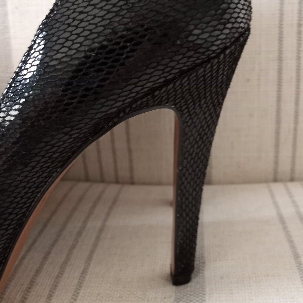 'Bcbgeneration' Parade Solid Black Leather Heels … - image 3